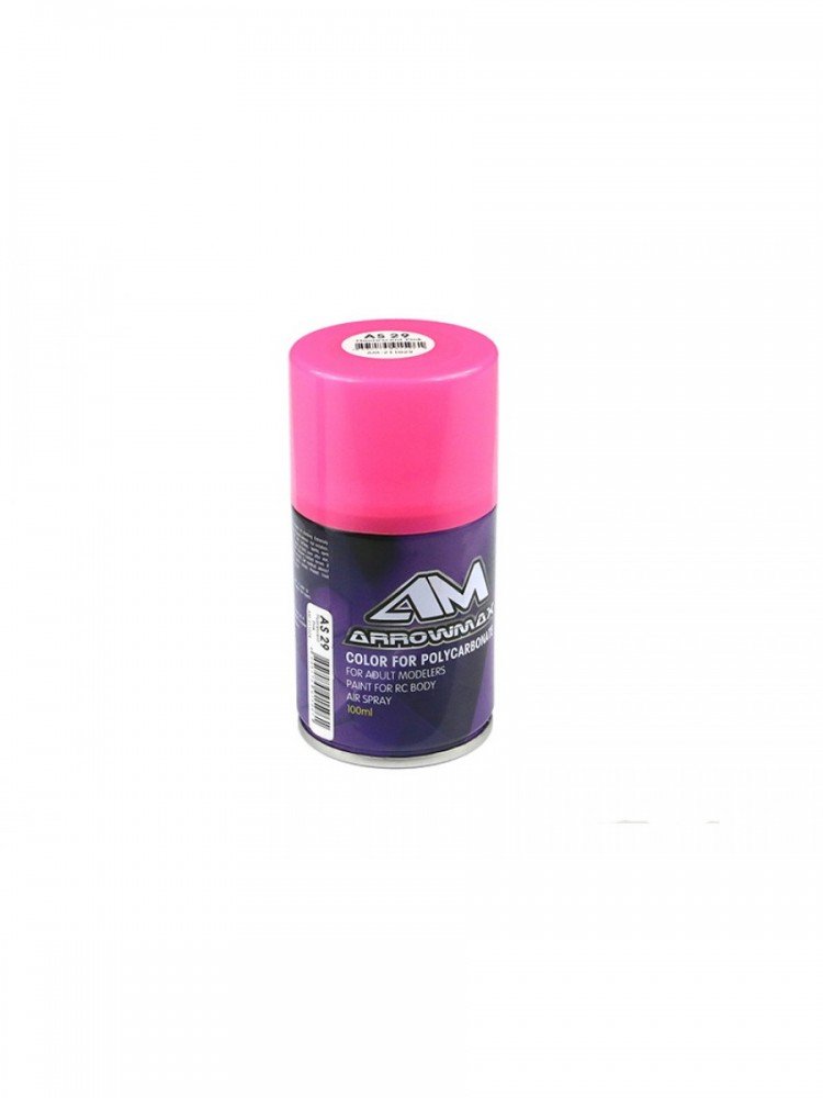 Arrowmax AM-211029 AM 100ml Paintsprays, AS29 Fluorescent Pink