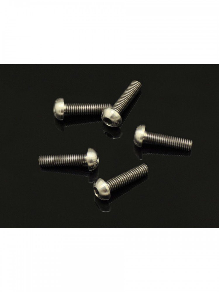 Arrowmax AM-640035 64 Titanium Screw Allen Round Head M3x12 (5)