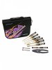 Arrowmax AM-199444 AM Toolset For 1/10 Electric Touring Cars (10pcs) With Tools Bag Black Golden