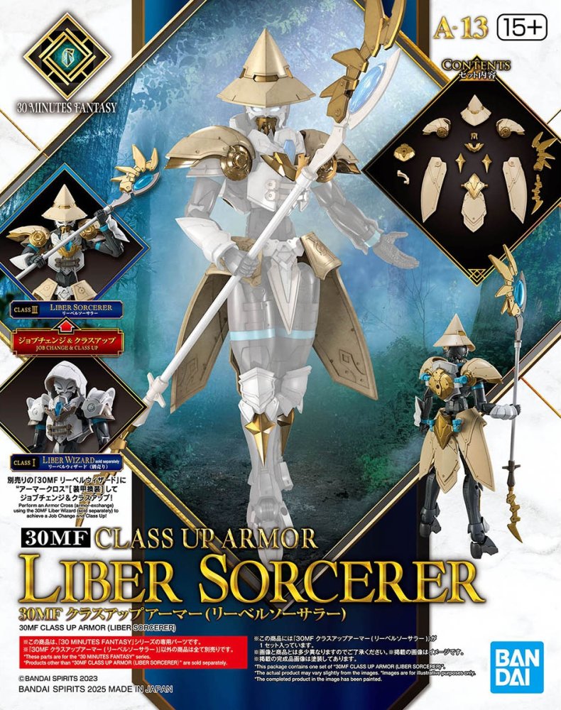 Bandai 5068678 - 30MF Class Up Armor Liber Scorcher A-13