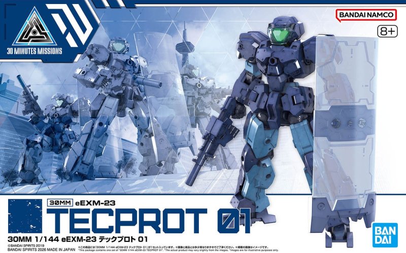 Bandai 5072005 - 30mm 1/144 eEXM-23 Tecprot 01
