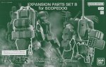 Bandai 5068883 - HG Expansion Parts Set 8 For Scopedog