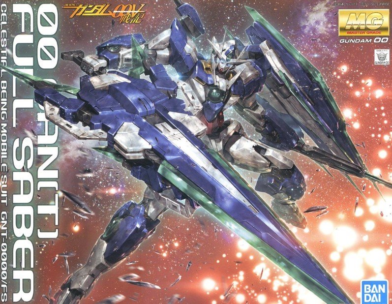 Bandai 5055328 - MG 1/100 00 QAN(T) Full Saber