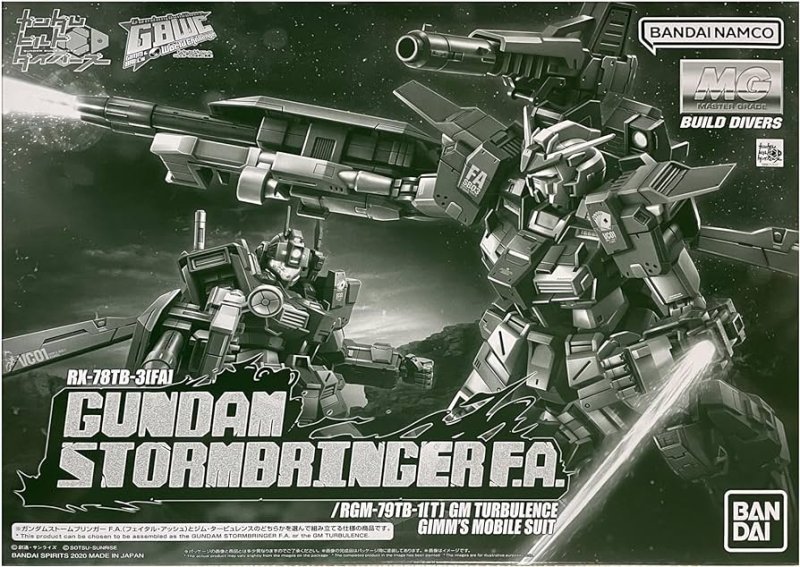 Bandai 5061035 - MG 1/100 RX-78TB-3(FA) Gundam Stormbringer F.A./ RGM-79TB-1(T) GM Turbulence Gimm's Mobile Suit