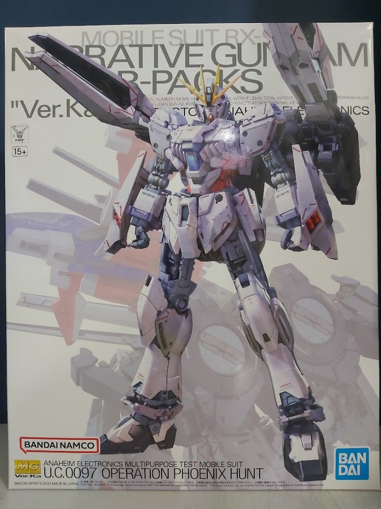 Bandai 5067269 - MG 1/100 Narrative Gundam B-Packs Ver.Ka