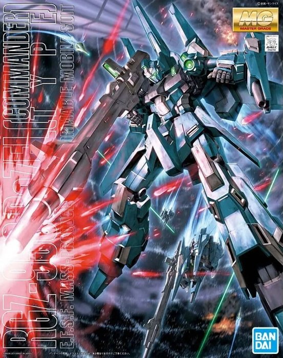 Bandai 5063198 - MG 1/100 RGZ-95C Rezel (Commander Type)