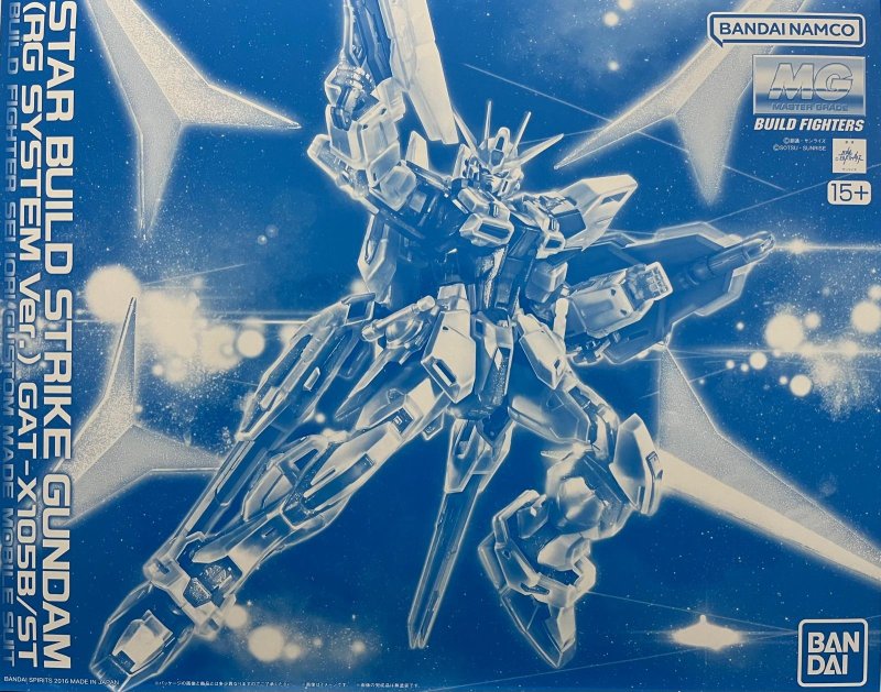 Bandai 5069896 - MG 1/100 Star Build Strike Gundam (RG System Ver.) GAT-X105B/ST