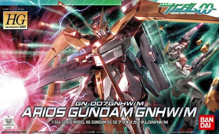 Bandai 5055604 - HG 1/144 Arios Gundam GNHW/M HG00 No.50