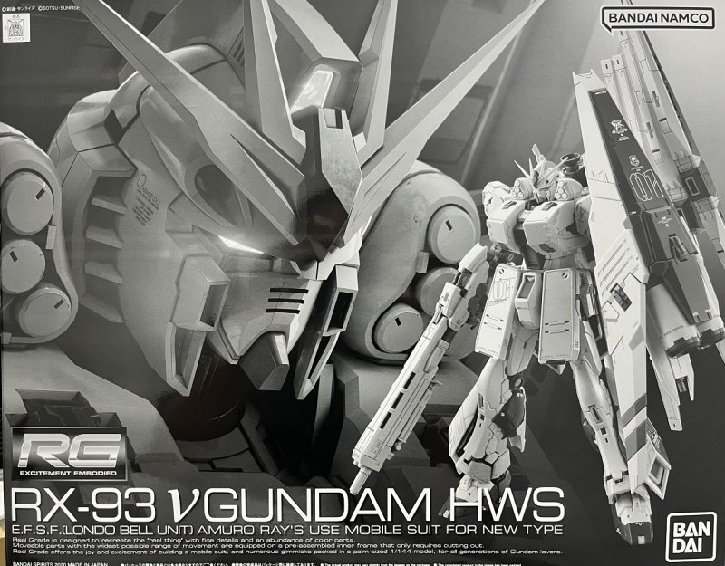 Bandai 5060912 - RG 1/144 RX-93 Nu Gundam HWS