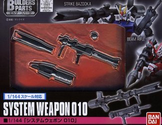 Bandai 196724 System Weapon 010 Strike Bazooka ,Beam Rifle