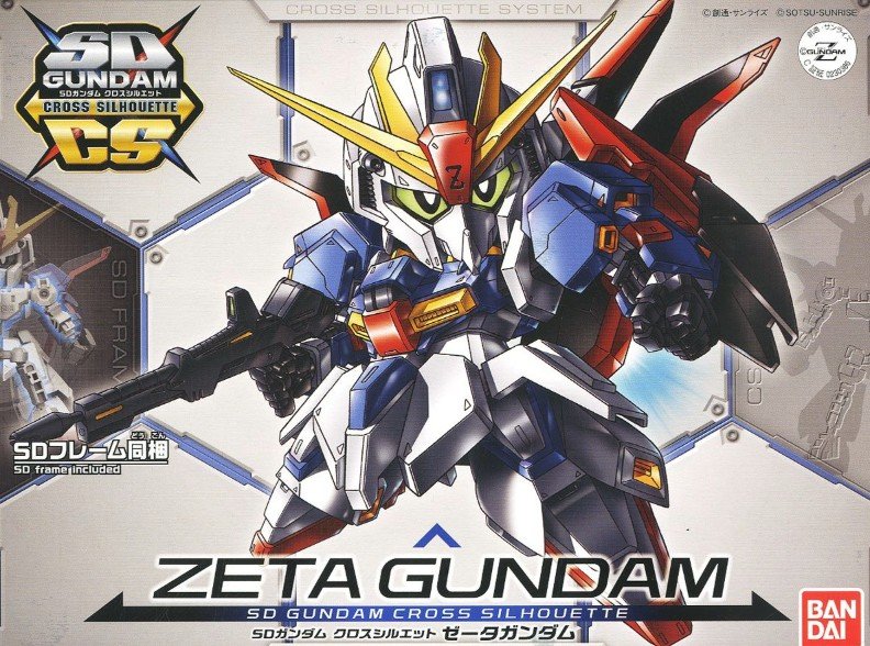 Bandai 230366 - SDCS 05 Zeta Gundam