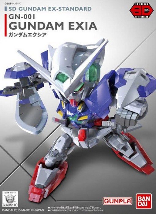 Bandai 5057599 - Gundam Exia SD Gundam EX-STANDARD No.003