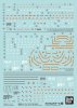 Bandai 5061987 - Mobile Suit Gundam THE Origin Multiuse 4 Gundam Decal No.123