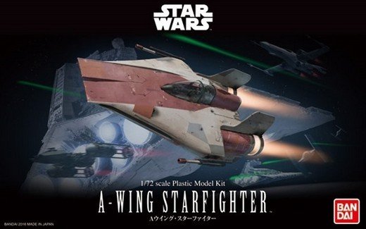 Bandai 206320 - Star Wars 1/72 A-Wing Starfighter