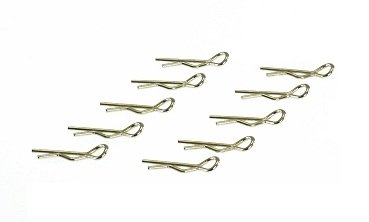 EDS 301001 - Small Body Clip 1/10 - Silver (10)