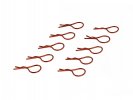 EDS 302007 - Big Body Clip 1/10 - Metallic Red (10)