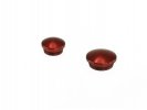 EDS 199007 - 18mm & 22mm Aluminum End Cap - Red (2)