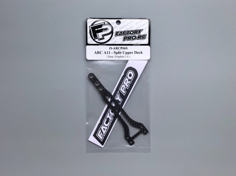 Factory Pro FP-O-ARCP06S ARC A11 - Split Upper Deck Rear Front - Graphite 1.6mm