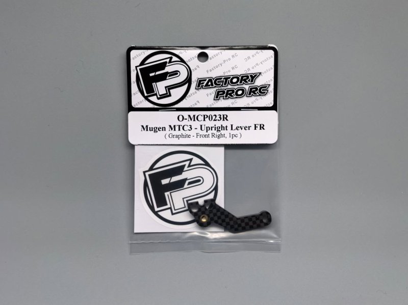 Factory Pro FP-O-MCP023R Mugen MTC3 Upright Lever FR - Graphite 1pc