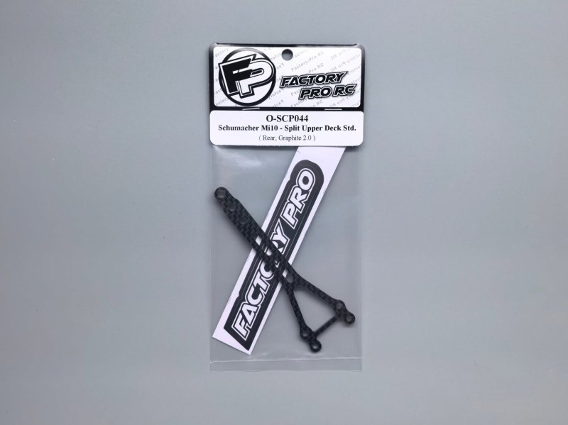 Factory Pro FP-O-SCP044 Schumacher Mi10/Mi9/Mi8 HGT - Split Upper Deck Rear Std. - Graphite 2.0