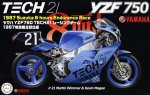 Fujimi 14132 - 1/12 Yamaha YZF 750 Tech 21 1987 Suzuka 8 Hours Endurance Race Bike-9