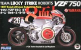 Fujimi 14136 - 1/12 Bike No.6 Yamaha YZF750 1987 Team Lucky Strike Roberts