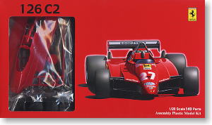 Fujimi 09032 - 1/20 GP-1 Ferrari 126C2 1982 San Marino (Model Car)