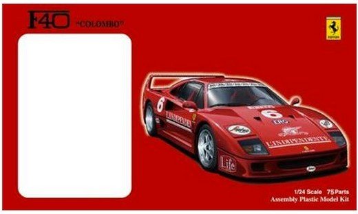 Fujimi 12342 - 1/24 Ferrari F40 Colombo RS-SP