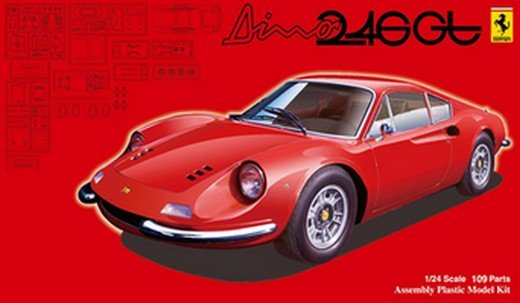 Fujimi 12623 - 1/24 RS-101 Ferrari Dino 246GT 126234