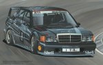 Fujimi 06271 - TC-83 1/24 Mercedes-Benz 190E 2.5-16 Evolution II Boss Ver.