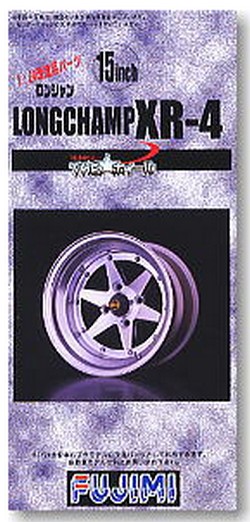 Fujimi 19278 - 1/24 TW-10 15 Inch Longchamp Wheel & Tire XR-4 No.10