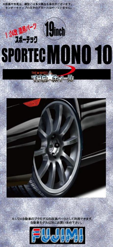 Fujimi 19280 - TW-12 19 Inch Sportec Mono 10 Wheel