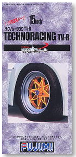 Fujimi 19295 - 1/24 TW-26 15 inch Technoracing TV-R Deep Rim Wheel