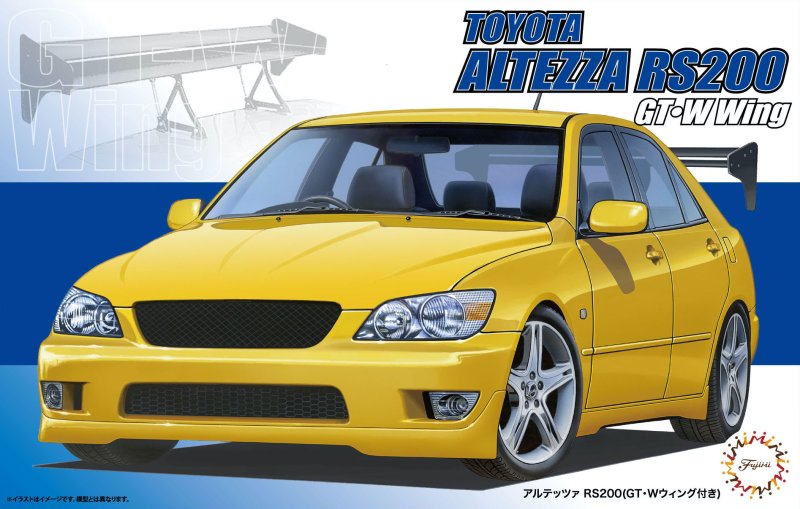 Fujimi 04825 - ID-335 1/24 Toyota Altezza RS200 w/GT-W Wing