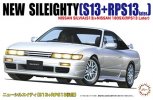 Fujimi 04640 - 1/24 ID-67 New Sileighty Nissan Silvia S13 + Nissan 180SX RPS13 Later Type