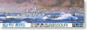 Fujimi 44107 - 1/700 SWM-21 USS Battleship Missouri (BB-63) (Plastic model)