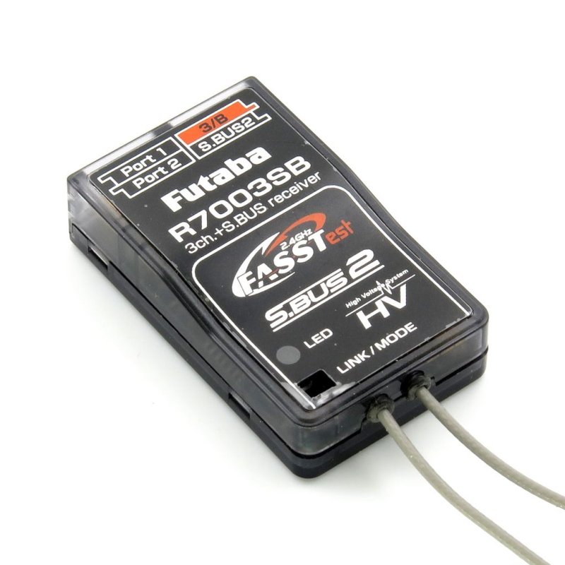 FUTABA R7003SB 2.4GHZ 3-CHANNEL S.BUS2 FASSTEST TELEMETRY HV FULL RANGE RECEIVER