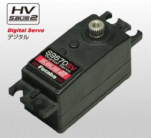 Futaba S9570SV - SBus2 HV EP Car Low-Profile Servo