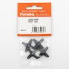 FUTABA STANDARD SERVO HORN TYPE-F CROSS-ARM D6MM 4PCS (W/O SCREW) EBS0144