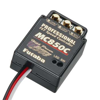 Futaba MC850C Forward only Programmable ESC for 5Turn Motor