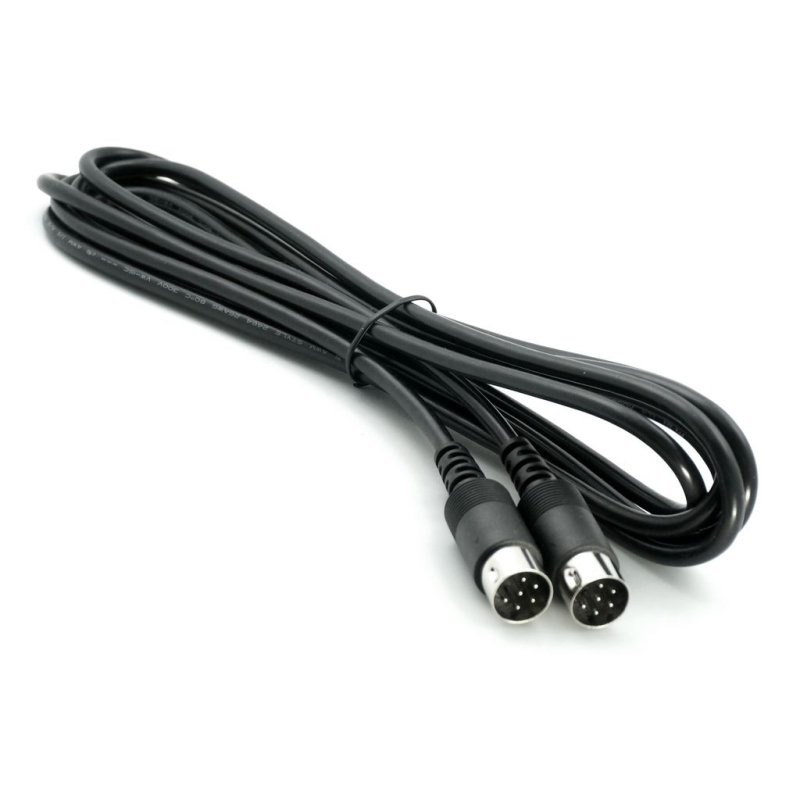FUTABA DIN-DIN ROUND-ROUND TRAINER CABLE CORD FOR FF4/6/7/8/9Z AT8000 (W/O PACKING)