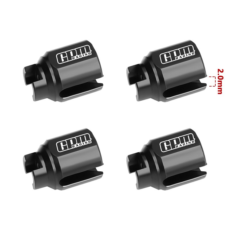 ARRMA MINI KRATON 3S 4140 Carbon Steel Front & Rear Differential Outdrive - GPM MAKM039S