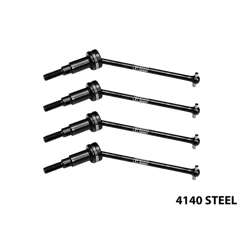 ARRMA MINI KRATON 3S 4140 Steel Front And Rear CVD Drive Shafts 71mm - GPM MAKM071FRS