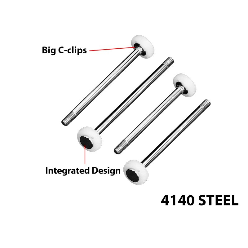 ARRMA MINI KRATON 3S 4140 Carbon Steel Shock Shafts - GPM MAKMDP