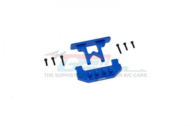 AXIAL 4WD SCX24 DEADBOLT Aluminium Rear Bumper+Rear Bodyshell Mount - 8pc-set - GPM SCX24330R