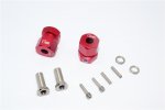 Axial Racing RR10 Bomber Aluminium Wheel Hex Adapter (Inner 5mm, Outer 12mm, Thickness 17mm) -   2pcs set - GPM RR010/1217