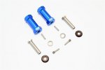 AXIAL Racing RR10 Bomber Aluminium Wheel Hex Adapters 29mm Width (Use For 4mm Thread Wheel Shaft & 5mm Hole Wheel) - 1pr set - GPM RR010/295