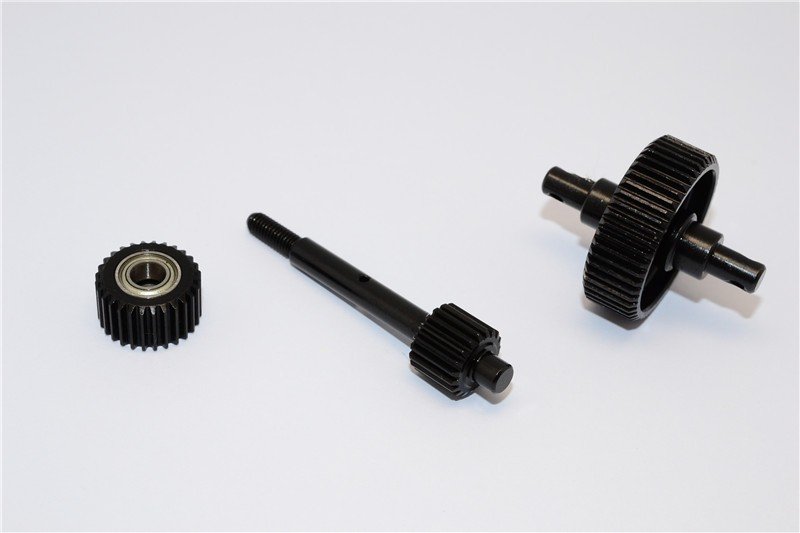 Axial Racing SCX10 Steel #45 Center Drive Gears - 3pcs set - GPM SSCX038G