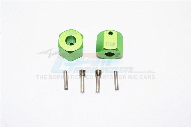 Samix Adattatori Esagonali In Ottone 12mm Per SCX10 III – 4 Pz (6mm) SAMSCX3-4063-6