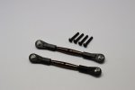 Axial Racing Yeti  Spring Steel Upperanti-thread Tie Rod With Black Plastic Ends - 1pr set (AX80119) - GPM YT054P